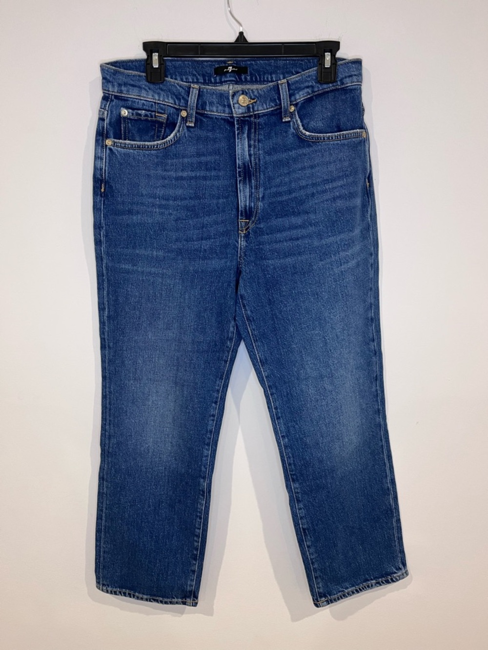 NWT 7 For All Mankind Logan Stovepipe Jeans Size 31
